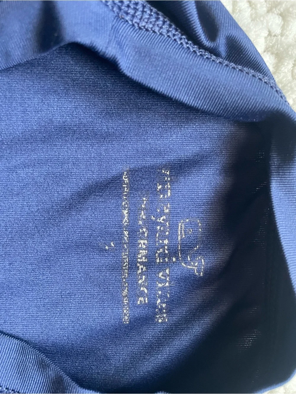Vineyard Vines Kid’s Long-Sleeve Swim Rash Guard in Navy Blue